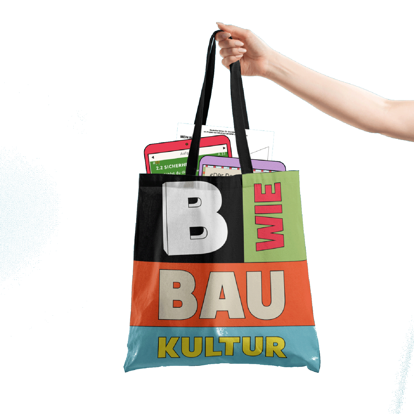 B wie Baukultur – Tasche